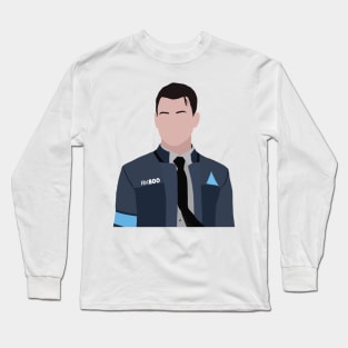 Detroit Become Human Connor Digital Art Long Sleeve T-Shirt